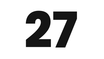 27 inches