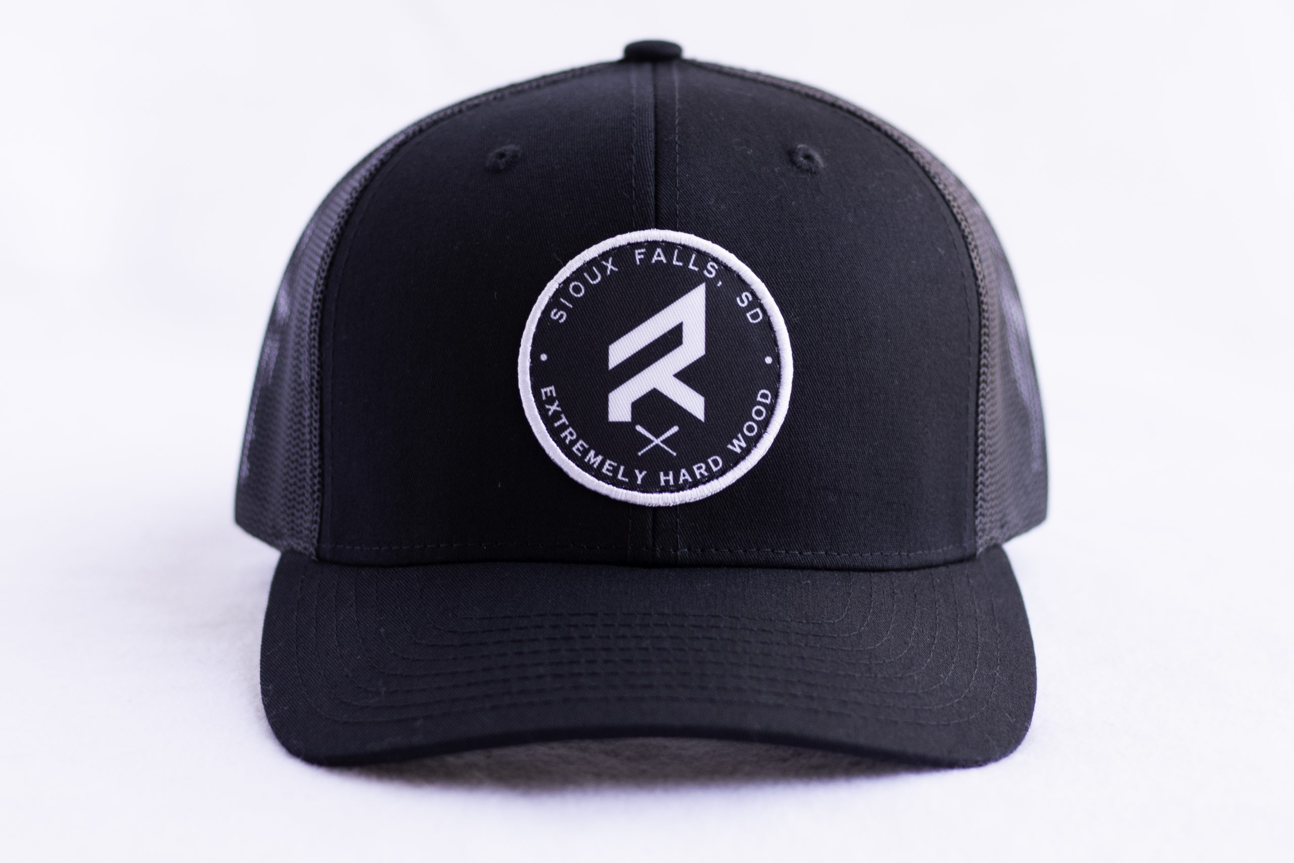 Modern Trucker Hat - Black - RezBats